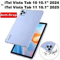 ราคา for iTel Vista Tab 11 Tab11 Tab 10 Tab10 10.1 2025 2024 Tablet Case Anti-Drop ShockProof Clear TPU Silicone Protective Cover (24046323435)