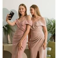 ราคา ชุดออกงาน ชุดเดรส ชุดไปงานแต่งงาน ชุดเพื่อนเจ้าสาว ชุดออกงาน ชุดปาร์ตี้ ชุดเดรสสีชมพู (27779751662)