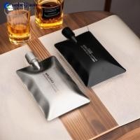 ราคา NOBELJIAOO 150ML แบบพกพา 304 สแตนเลสขวดสะโพกกลางแจ้ง Camping ขี่จักรยาน Travel ขวดเหล้าชุด G8S9 (56904942402)
