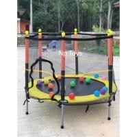 ราคา แทรมโพลีนสำหรับเด็กกระโดดเล่น Trampoline jump หรือออกกำลังกาย (ขนาด 122 x 140 ซม.) LNX-10055 (2096752849)