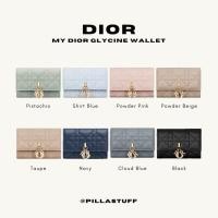 ราคา New Dior My Dior Glycince Wallet กระเป๋าตังค์ดิออร์ (29877979904)