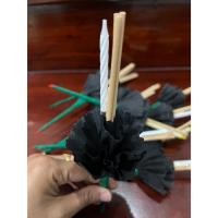 ราคา พร้อมส่ง ดอกไม้ธูปเทียนลอยกระทงสีดำ (1แพ็ค 10 ดอก ดอกไม้กระธงสีดำ ธูปเทียนในดอกเดียวกัน ) ไหว้พระราหู งานดี สวย (44150361848)