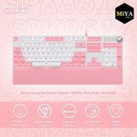 ราคา คีย์บอร์ด Philips Gaming Mechanical Keyboard SPK8614 White-Pink/Pink-White (รับประกัน 2 ปี) (11317290529)