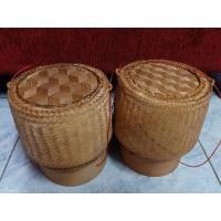 ราคา กระติบข้าวเหนียวไม้ไผไร่เย็บหวายแท้ ติ๊บข้าวเหนียวไม้ไผ่รมควัน กันมอด ติบไม้ไผ่ไร่ ติ๊บข้าวเหนียว กระติบข้าว กระติบข้าว (9056237485)