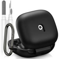 ราคา สําหรับ Beats Powerbeats Pro 2 2025 ฝาครอบกรณีพร้อมชุดทําความสะอาด & Carabiner, ซิลิโคนอ่อนนุ่มกันกระแทกเคสผิวสําหรับ Beats Powerbeats Pro 2, โลโก้ด้านบนที่มองเห็นได้ (24897256533)