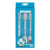 ราคา SLUM LTD - RIPNDIP H22 Lord Nermal 3 PC Cutlery Set Silver (21077089114)