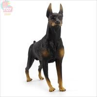 ราคา เด็กจำลองสัตว์สีดำโดเบอร์แมนสุนัขรุ่น (29220385950)