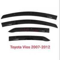 ราคา กันสาดประตู Toyota Vios 2007-2012 สีดำ (1661664066)