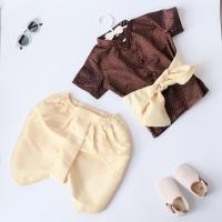 ราคา Lot สุดท้าย - ชุดพี่หมื่น ชุดไทยเด็ก ชุดสงกรานต์เด็ก ชุดไทยใส่สงกรานต์เด็ก ชุดบุพเพสันนิวาส (21971796197)