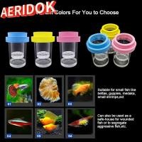 ราคา AERIDOK กล่องฟักลอย, กุ้ง Guppy Aquarium Breeder ลอยปลา Breeding กล่องแยก, ตาข่ายพลาสติกโปร่งใสที่ถอดออกได้ Fish Hatchery Incubator Breeder กล่อง (29342726398)