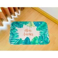 ราคา พรมเช็ดเท้า (ผืนใหญ่) สีขาวกำมะหยี่ลายใบไม้ (สภาพใหม่) มือสองขายตามสภาพ สินค้าญี่ปุ่น-เกาหลีแท้ (21576443807)