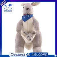 ราคา หวานจิงโจ้ตุ๊กตาสัตว์ตุ๊กตานุ่มตุ๊กตาของเล่นสําหรับเด็กทารก (สีฟ้า) (48104703596)