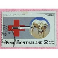 ราคา แสตมป์ไทยใช้แล้วชุดกาชาดปี 2531 จำนวน 1 ดวง (24029916278)