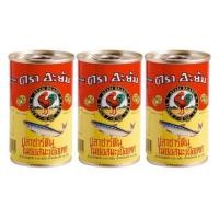 ราคา อะยัม ปลาซาร์ดีนในซอสมะเขือเทศ 155 กรัม แพ็ก 3 (8218452815)