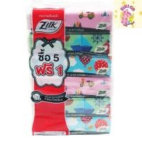 ราคา zilk by cellox facial tissue ซิลค์ ซอฟท์บ๊อกซ์ กระดาษเช็ดหน้า 115 แผ่น x 6 ชิ้น (29687146249)