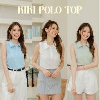ราคา Basic Club เสื้อโปโลแขนกุด Kiki Polo Top ทรงสวย 6 สี (17295808356)