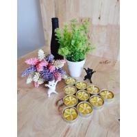 ราคา เทียนหอมทีไลท์ดอกลีลาวดีเหลือง (10 ชิ้น/แพ็ค) (13868192593)