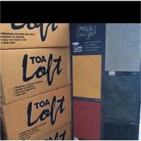 ราคา TOA Loft สี โมเดิร์น เหลืองทอง Loft4 และ แดงอมส้ม Loft5 ครบชุด (10848304685)