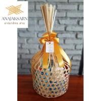 ราคา ชะลอมจุก ชะลอมไม้ไผ่ ชะลอมของขวัญ ของชำร่วย ชะลอมสังฆทาน ชะลอมสาน (18005192766)