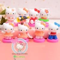 ราคา โมเดลHELLO KITTY 8ชิ้น ตุ๊กตาแต่งหน้ารถคิตตี้ แต่งรถคิตตี้ (4000481218)