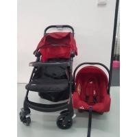ราคา Joie Travel System Muze รถเข็นพร้อมตะกร้าคาร์ซีท สีแดง มือสอง สภาพใหม่ (12447287067)