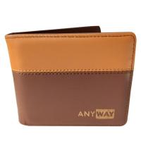 ราคา Anyway กระเป๋าสตางค์ผู้ชาย - กระเป๋าสตางค์สีน้ําตาล Apl 042 (25947209699)