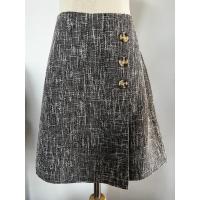 ราคา กระโปรงสีเทา ผ้าทวิตงานไทย มือสอง (17493436273)