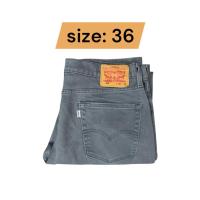 ราคา กางเกงยีนส์ ลีวาย 514 เอว36 ยาว 43 ขา 8.5 มือสอง รหัสs36 (24494882664)