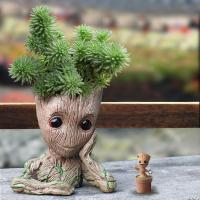 ราคา พร้อมส่ง Groot กระถางต้นไม้ หลากหลายเวอร์ชั่น Periphery Guard 2 Tree Groot (24714137387)