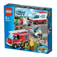 ราคา 60023 : LEGO City Starter Set (สินค้ากล่องไม่สวย) (20766649483)