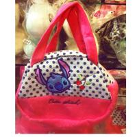 ราคา กระเป๋าถือผ้าลายสติช (3218725829)