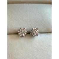 ราคา ต่างหูเม็ดเดี่ยว 1 กะรัต ข้างละ 0.5 กะรัต เพชร Diamond lab grow พร้อมใบเซอร์ตรวจเพชรแท้ (43310003757)