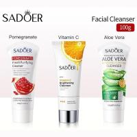 ราคา Hot Sale#[Shop Hot Sale] Facial cleanser Facial Cleanser with Vitamins C Gentle Cleansing Aloe Vera Refreshing Facial Cleanser for Students5ya PFSV (56105504944)