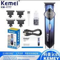 ราคา ปัตตาเลี่ยนตัดผมไร้สายปัตตาเลี่ยนกันขอบแกะลายKemei1777 (43155422489)