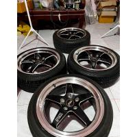 ราคา ล้อแม็กเวลมือสองพร้อมยางขอบ17 (23576933661)