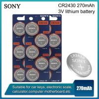 ราคา Original Sony CR2430 CR 2430 ปุ ่ มเหรียญแบตเตอรี ่ DL2430 BR2430 KL2430 3V แบตเตอรี ่ ลิเธียมสําหรับนาฬิกา (24626957021)