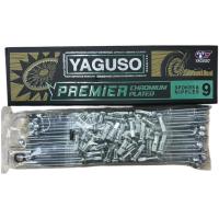 ราคา YAGUSO ซี่ลวด Premier ชุบโครเมียม หมุดเล็ก เบอร์9 PCX150 160 CLICK125i 150 160 ล้อขอบ 17 เท่านั้น 184+129 (57303843217)