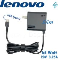 ราคา รุ่นใหม่ Size Mini Lenovo Adapter ของแท้ (IdeaPad Slim 5 16AKP10, ADLX65UAGU2A, GX21J75588)65w type-c สายชาร์จ Lenovo (45204977864)
