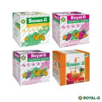 ราคา Royal-D เครื่องดื่มเกลือแร่ รอแยล-ดี ชนิดผง กล่อง 10 ซอง (29782714534)