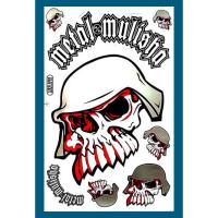 ราคา สติกเกอร์ METAL MULISHA MM581 (สีเงิน) สติกเกอร์แต่งรถสำหรับรถมอเตอร์ไซค์ ติดรถยนต์ ติดหมวกกันน็อค โลโก้ Stickers ยอดฮิต (20774443973)