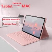 ราคา กรณี Trackpad คีย์บอร์ดสําหรับ Lenovo Tab 10.1 นิ้ว 2025 TB311FU Tab K10 2nd 10.1 TB311XU Tab K10C 10.1 นิ้ว 2025 Folio Stand Flip Stand คีย์บอร์ด Build-in ทัชแพด (42765656417)
