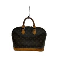 ราคา LOUIS VUITTON Handbag Alma _ Monogram Canvas BRW PVC Overall Feeling of Use There Are Many Stains and Scratches Direct from Japan Secondhand (49904035666)