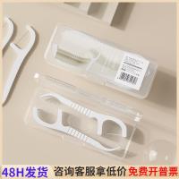 ราคา Ultra-Fine High-Tension Polymer Smooth Dental Floss Stick ไม้จิ้มฟันแบบใช้แล้วทิ้งไหมขัดฟันแบบพกพากล่องไหมขัดฟัน Pick (51355748220)