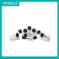 ราคา PIXELS ALL NEW PREMIUM SET ชุดกล้องวงจรปิดไร้สาย ที่หมุนได้ 180° ทั้ง 8 ตัว ความคมชัด 3 ล้านพิกเซล (รองรับ Wifi 6) (14721672132)
