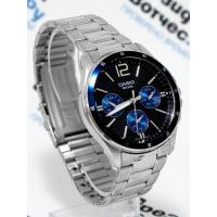 ราคา Casio watch Standard นาฬิกาข้อมือผู้ชาย สายสเตนเลส รุ่น MTP-1374D-2AVDF รับประกันสินค้า 1 ปีเต็ม (20450407136)