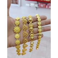 ราคา #สร้อยข้อมือเศษทอง24kคละแบบ (6081309602)