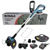 ราคา เครื่องตัดหญ้า เล็มหญ้าไร้สาย แบบเส้นเอ็น ยี่ห้อ Berala 18V รุ่น TP-8A201B (11223772787)