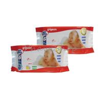 ราคา Pigeon Baby Wipes ผ้าเช็ดทำความสะอาดผิว พีเจ้น สูตรคาโมมายล์ 82ชิ้น แพ็ค 2 ห่อ (275320883)