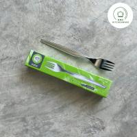 ราคา ส้อมจิ้มผลไม้ ส้อมขนม ส้อมเล็ก สแตนเลส ตราจากัวร์ (12 คัน) ส้อม (6193447919)