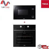 ราคา (Teka) เตาอบ Teka MaestroPizza (HLB 8510 P BK) + ไมโครเวฟ รุ่น MWE 259 FI Black flameless (25431998045)
